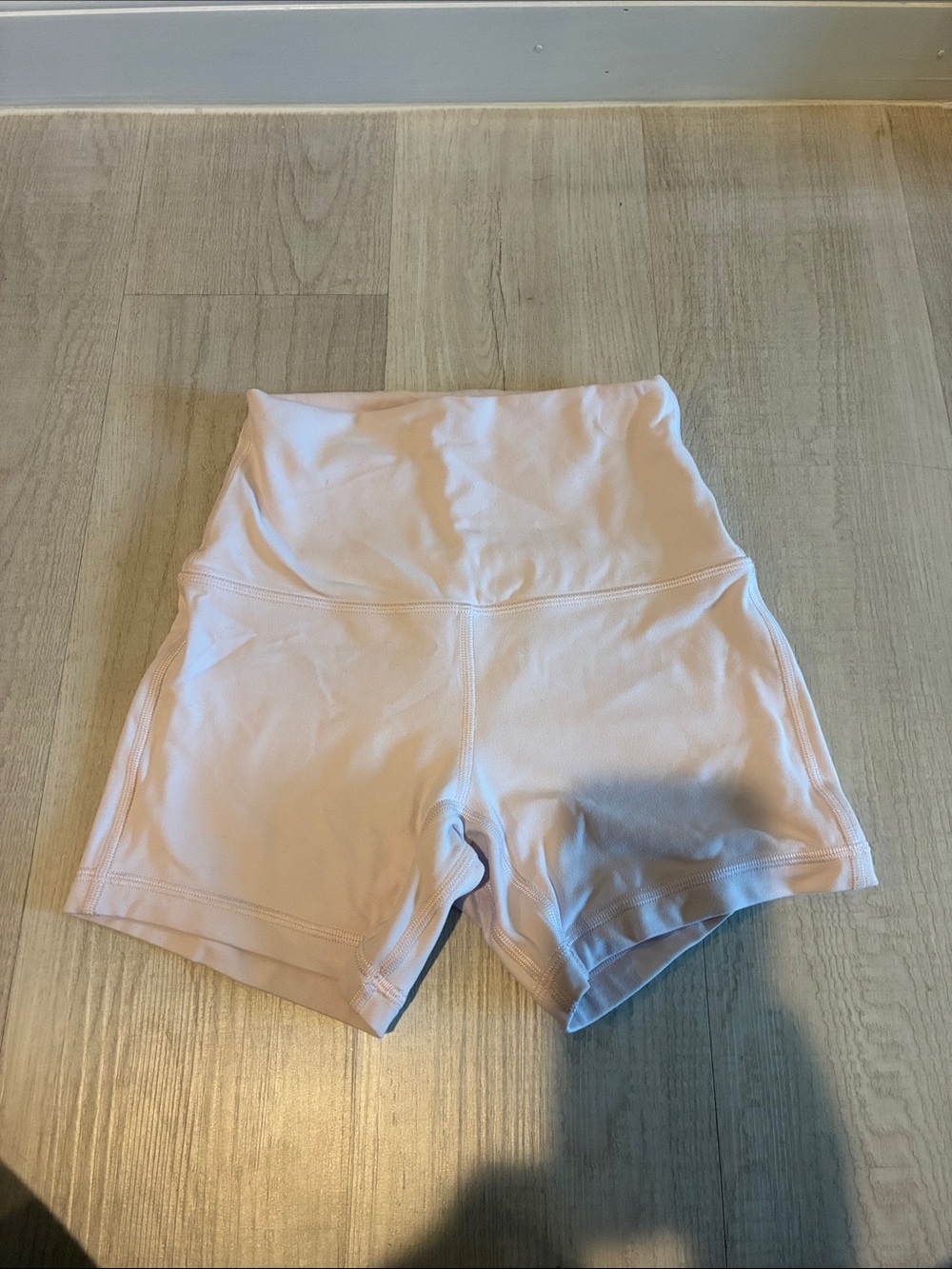 lululemon athletica High-Waist Light Pink Active Shorts